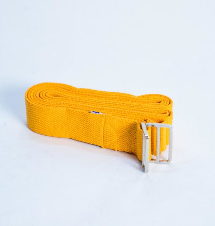 Curea YogaSat  pentru mobilitate, galben