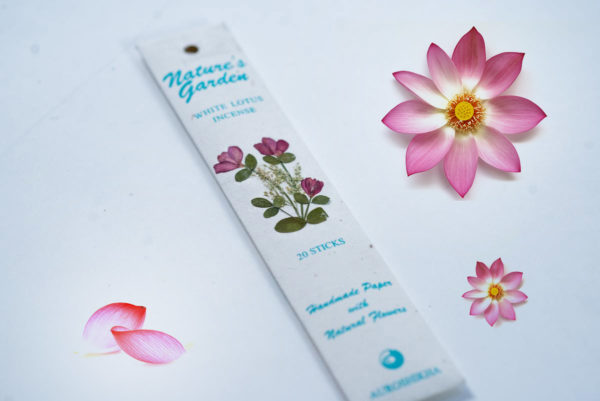 Bețișoare parfumate naturale premium, Lotus Alb