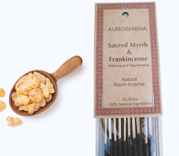 Betisoare Parfumate Smirnă și tămâie – 100% Naturale Betisoare Parfumate Smirnă și tămâie – 100% Naturale