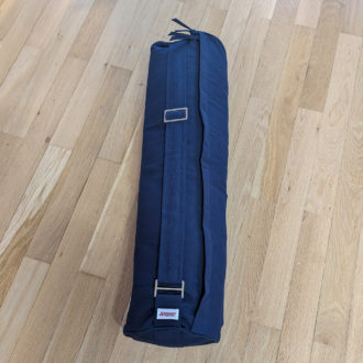 Geantă pt. saltea Yogasat, din bumbac. albastru cu broderie