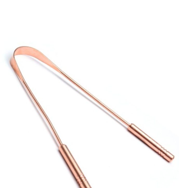 Curăţător limbă din cupru Curăţător limbă din cupru